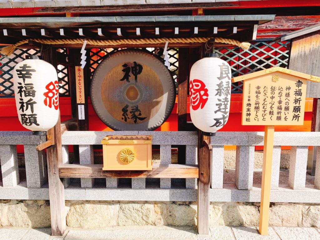 地主神社　幸福祈願所